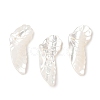 Natural White Shell Carved Pendants SSHEL-I026-07B-1