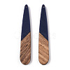 Resin & Walnut Wood Pendants RESI-S358-40P-2