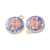 Printed Alloy Pendants AL-CBA7256-22G-3