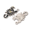 Alloy Enamel Pendants X1-FIND-H051-08P-3
