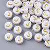 Plating Acrylic Beads PACR-R242-01J-1
