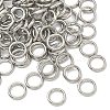 Alloy Soldered Closed Jump Rings PALLOY-H039-P-2