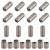 Brass Capsule Lace Lock Buckles KK-PH0001-29B-1