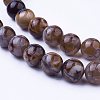 Natural Agate Bead Strands G-P289-02D-8mm-3