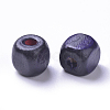 Dyed Natural Wood Beads WOOD-S617-5-LF-2