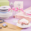 10 Yards Flat Polycotton(Polyester Cotton) Ribbon OCOR-TAC0030-01B-7