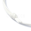 Adjustable Eco-Friendly Korean Waxed Polyester Cord Bracelet Making AJEW-JB01195-04-3