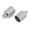 Non-Tarnish 304 Stainless Steel Cord Ends STAS-Z084-07P-03-2