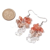Natural Agate Earrings EJEW-TA00462-02-3