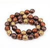 PVD Vacuum Plating Non-magnetic Synthetic Hematite Beads Strands G-F682-01C-2