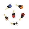 6Pcs Handmade Lampwork Pendants LAMP-FS0001-57A-2