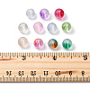 552Pcs 11 Colors Frosted Baking Paint Glass Beads DGLA-FS0001-14-5