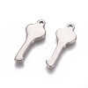 Non-Tarnish 201 Stainless Steel Pendants STAS-D0002-23P-2