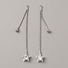 Brass Rhinestone Tassel Big Pendants LS-KK-TAC0011-03C-2
