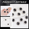 16Pcs Alloy Rhinestone Shank Buttons BUTT-GA0001-19B-3