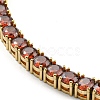 Rhinestone Bracelet BJEW-C049-01G-02-2