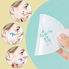 Plastic Face Paint Stencils DIY-WH0304-582A-6