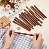 Waxed Round Wooden Sticks WOOD-OC0004-01B-3