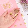 20Pcs 2 Style Rack Plating Brass S Hook Clasps KK-FH0003-91-3