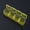 Rectangle Polypropylene(PP) Bead Storage Containers CON-N012-09B-7