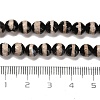 Natural Tibetan Striped Pattern dZi Agate Beads Strands G-B079-B01-01-5