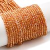 Electroplate Transparent Glass Beads Strands LS-GLAA-H021-01A-FR06-1