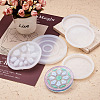 5Pcs 5 Style Cup Mat Silicone Molds DIY-BG0001-11-5