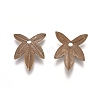 Autumn Theme Brass Filigree Pendants KK-G368-06AB-1