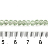 Transparent Baking Paint Glass Beads Strands DGLA-A034-T4mm-D10-4