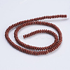 Natural Red Jasper Beads Strands G-P354-05-4x2mm-2