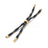Nylon Cord Silder Bracelets MAK-C003-03G-22-1