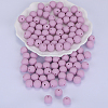 Round Silicone Focal Beads SI-JX0046A-57-1