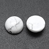 Synthetic Howlite Cabochons G-E492-H-12-2