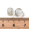 Electroplate Glass Beads EGLA-U003-01A-HR02-3