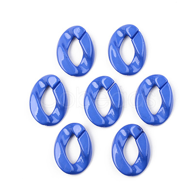 Opaque Acrylic Linking Rings OACR-T024-01-G03-1