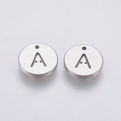 Non-Tarnish 304 Stainless Steel Charms STAS-P225-104P-23-1