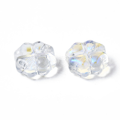 Transparent Glass Beads GLAA-N035-019-K01-1