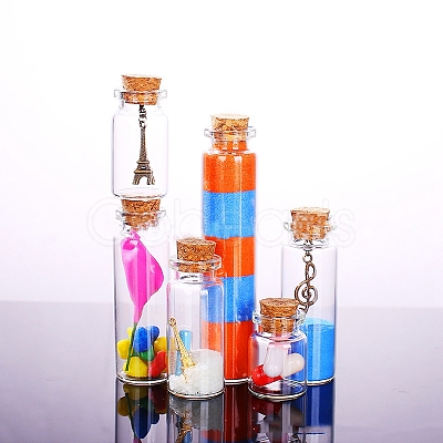 Glass Wishing Bottles LS-PW-WG96665-01-1