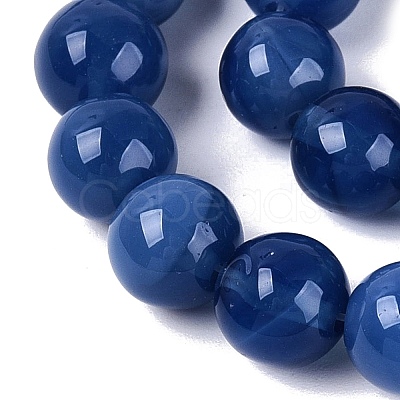 Imitation Lamowork Glass Beads Strands GLAA-Q106-07A-20-1