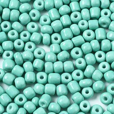 6/0 Glass Seed Beads SEED-S058-A-F439-1