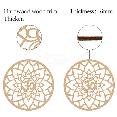 Laser Cut Wooden Wall Sculpture WOOD-WH0113-011-1