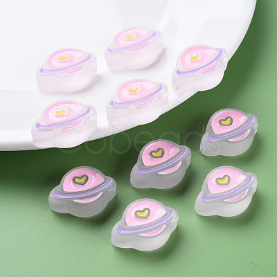 Transparent Acrylic Beads MACR-S374-02B-07-1