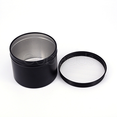 Round Aluminium Tin Cans CON-WH0073-27-1