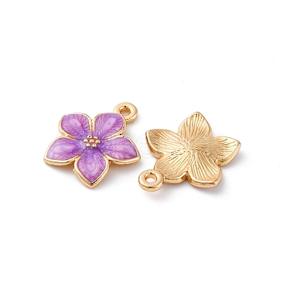 Zinc Alloy Enamel Pendants PALLOY-I124-10G-1