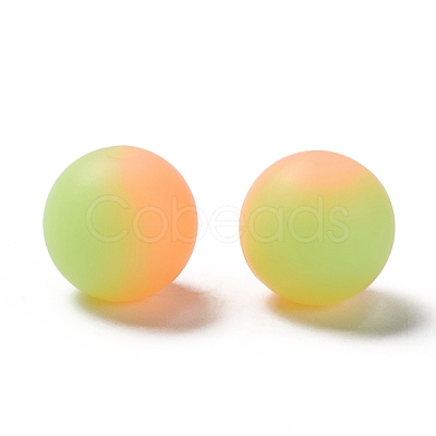 Two Tone Luminous Silicone Beads SIL-I002-01B-1