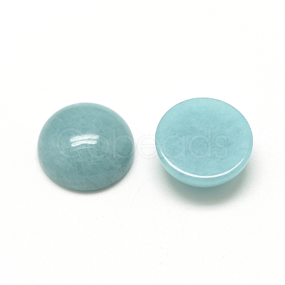 Natural White Jade Cabochons G-R416-12mm-07-1
