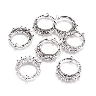 Tibetan Style Alloy Chandelier Components Links PALLOY-F240-12AS-1