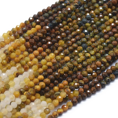 Natural Pietersite Beads  Strands G-D0013-23-1