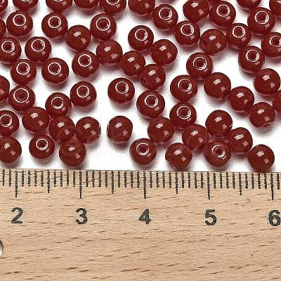 Opaque Colours Glass Seed Beads SEED-C001-02B-13-1
