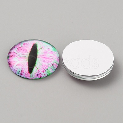 Luminous Self Adhesive Glass Eyes Cabochons DIY-WH0304-941C-37-1